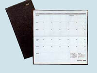 13S Genuine Leather Monthly Pocket